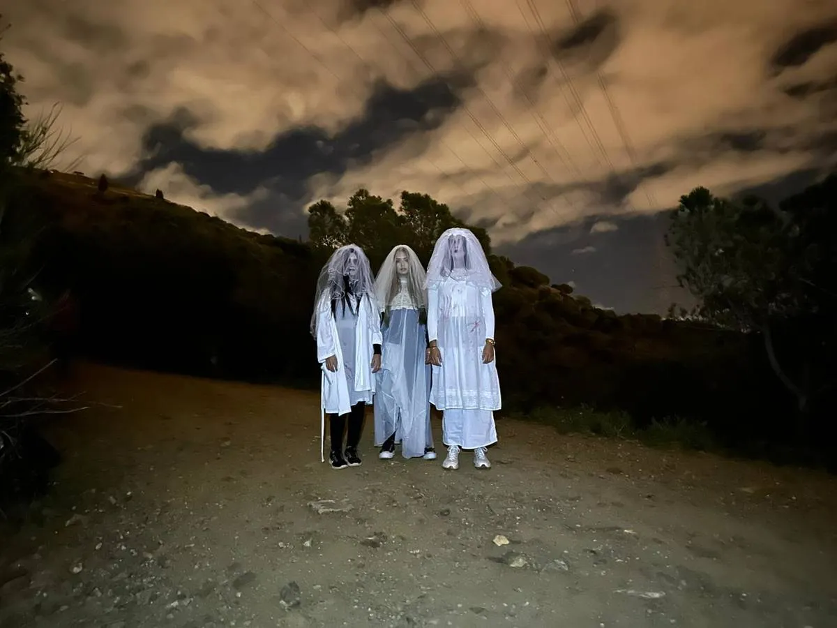 Ruta nocturna de Halloween con historias de miedo por el camino… y barbacoa al terminar! 🎃🔥