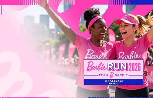 Barbie Run Alcobendas 💗🏃 Ya somos 5 para el 10K